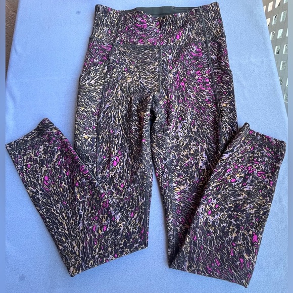 Lululemon Athletica Multicolor Patterned Leggings - Picture 4 of 8